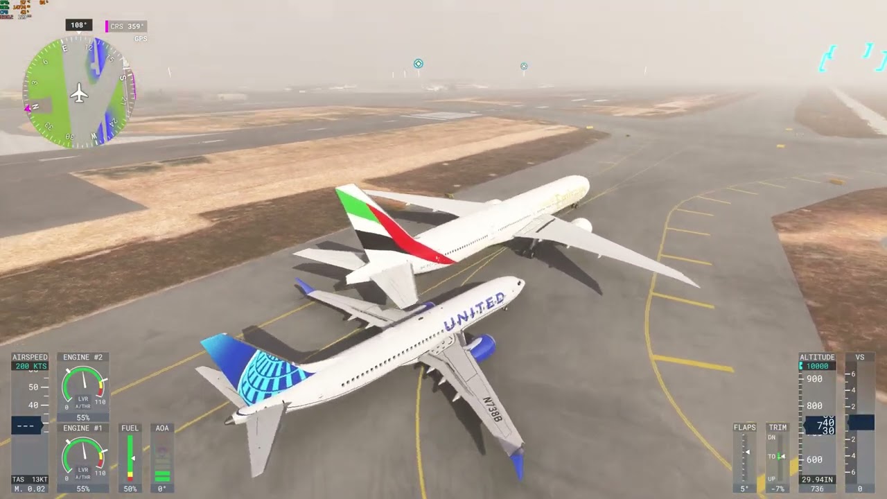 A special landing at Delhi