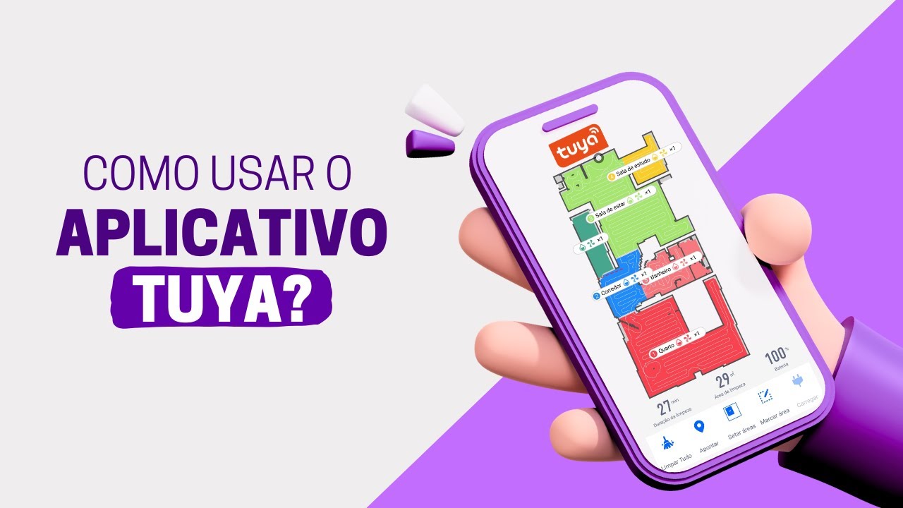 Como editar o mapa do robô aspirador? Aplicativo TUYA