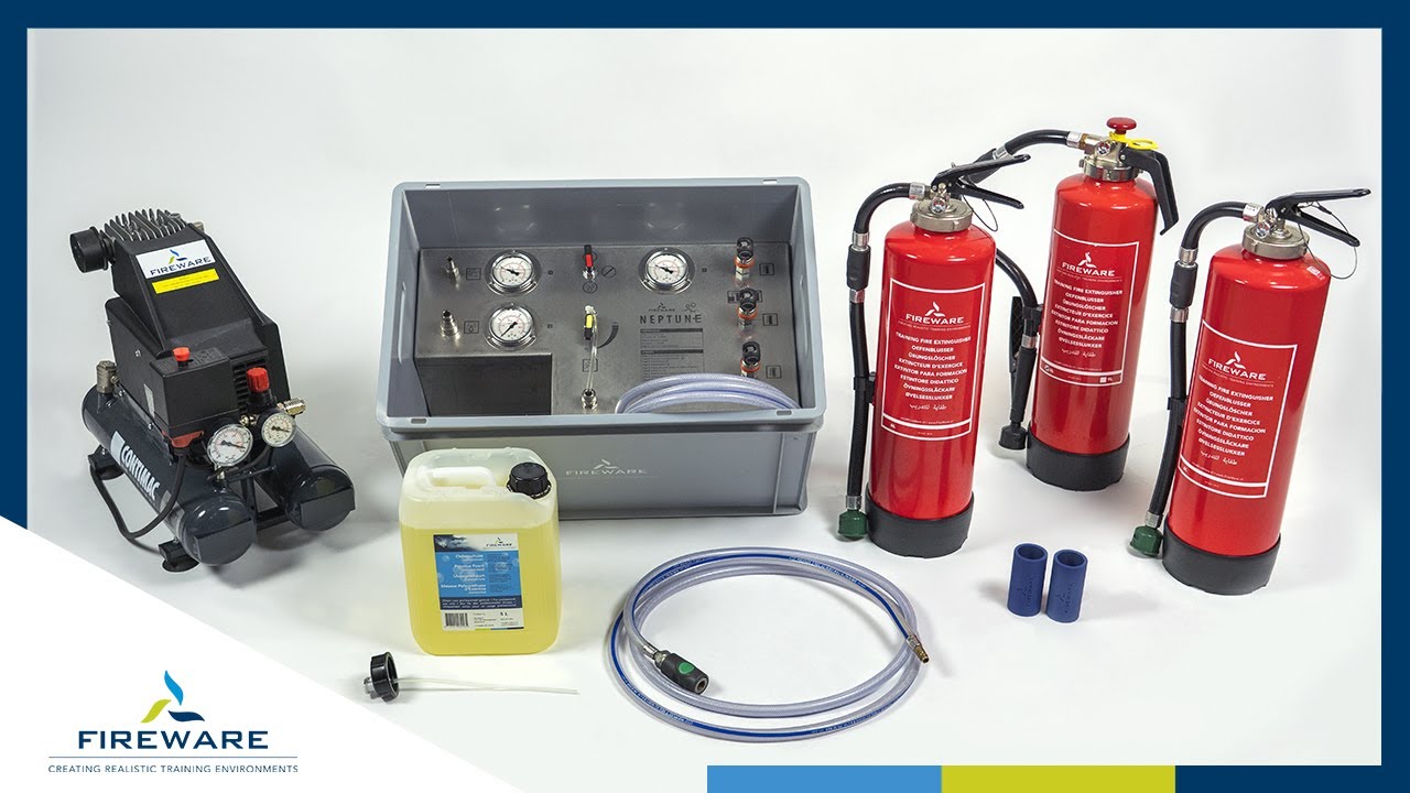 HOW TO | Neptune Filling Unit | (Re)fill your own training extinguishers easily