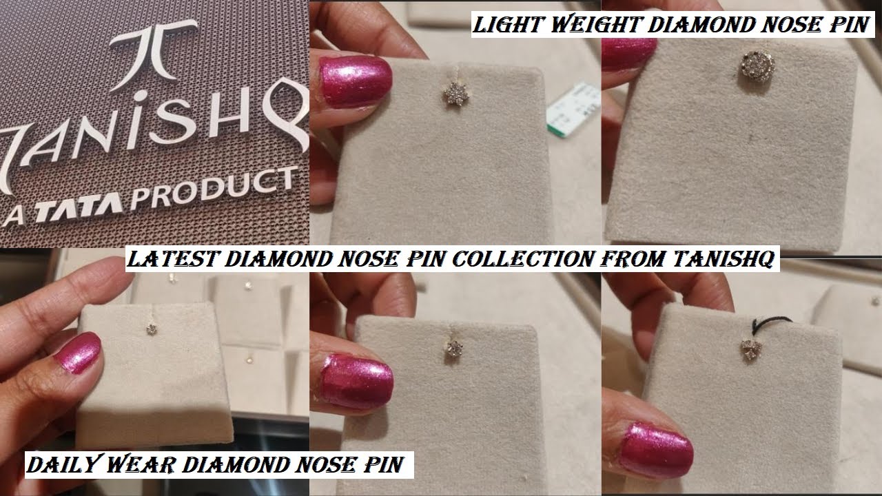 Diamond Nose Pin Collection Starting at Just 0.2gms😱🔥 || Tanishq Daily Wear Diamond Nose Pins💎💎