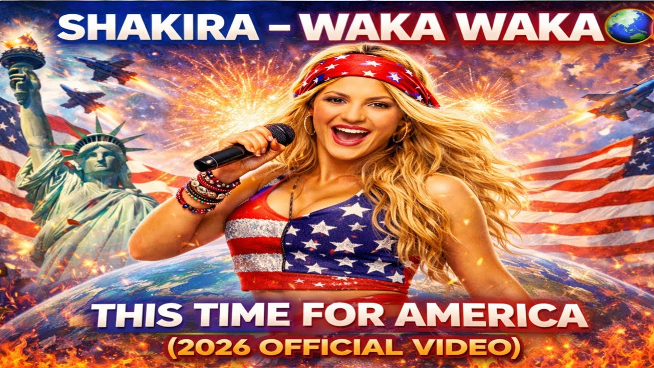 Shakira – Waka Waka 🌍🔥 | This Time for America (2026 Official Video)