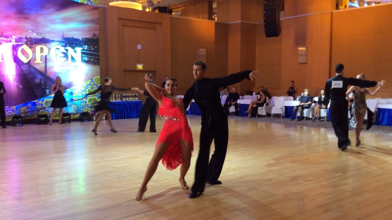 Любовь Баева - Дмитрий Тарута Holiday Open 2016 Pro-Am Cha-Cha