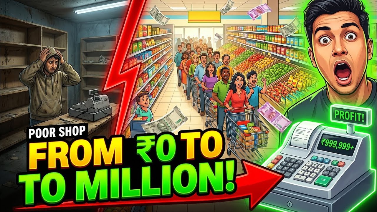 Я открыл свой собственный супермаркет! | Симулятор рынка 3D на бенгальском языке