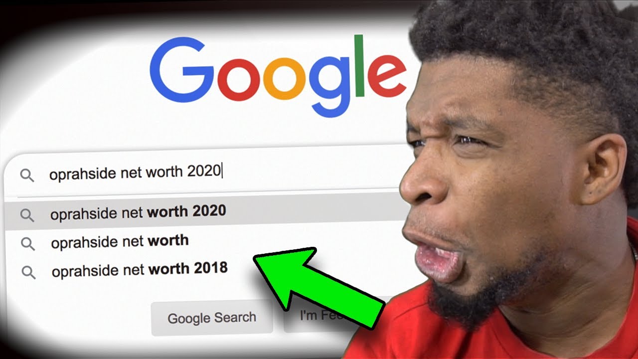 GOOGLING MYSELF!! MY NET WORTH.