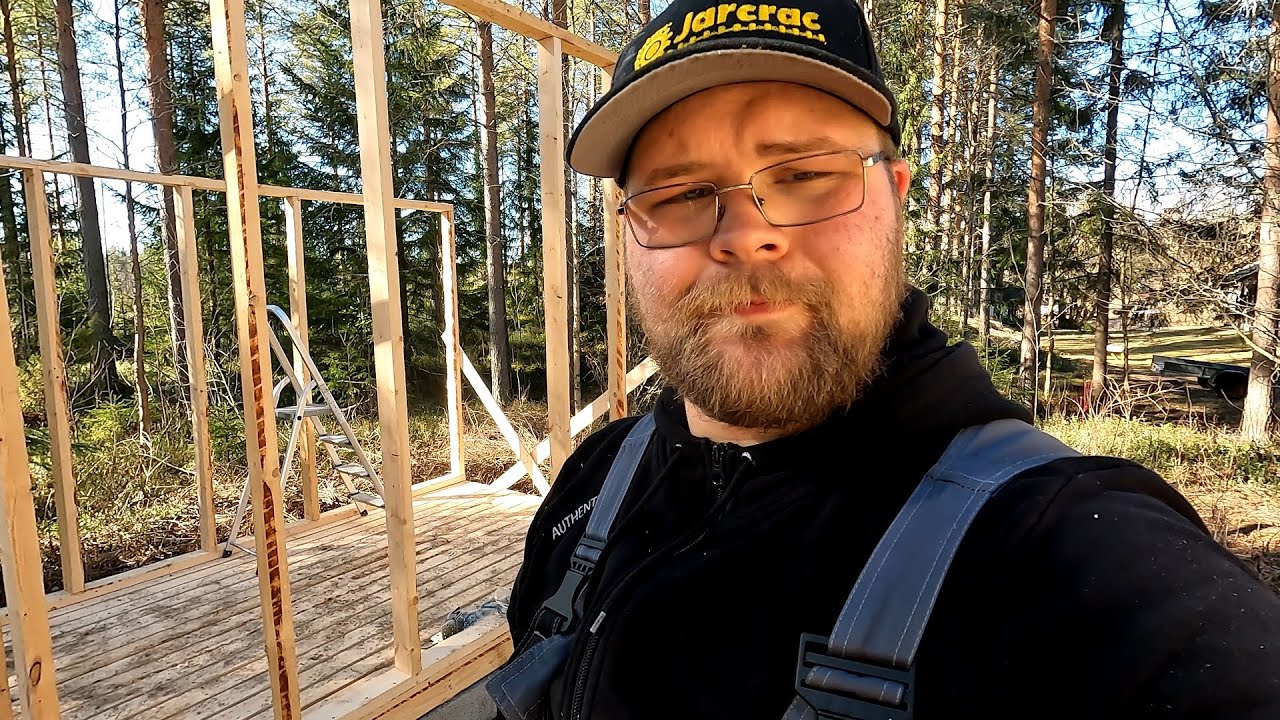 Yritetään rakentaa puuliiteri takapihalle | Osa 1