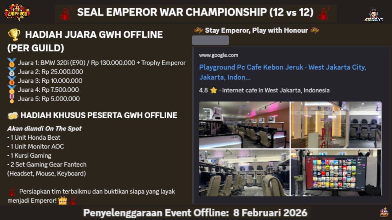 🔴[SEAL EMPEROR] menembus pagi ! #57 - #sealemperor #sealpvp #atangyt #atang #sealonline