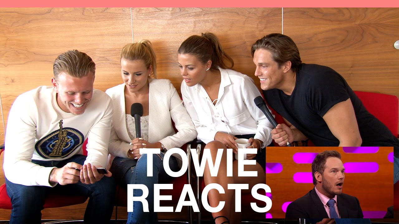 TOWIE stars react to Chris Pratt's brilliant Essex impression