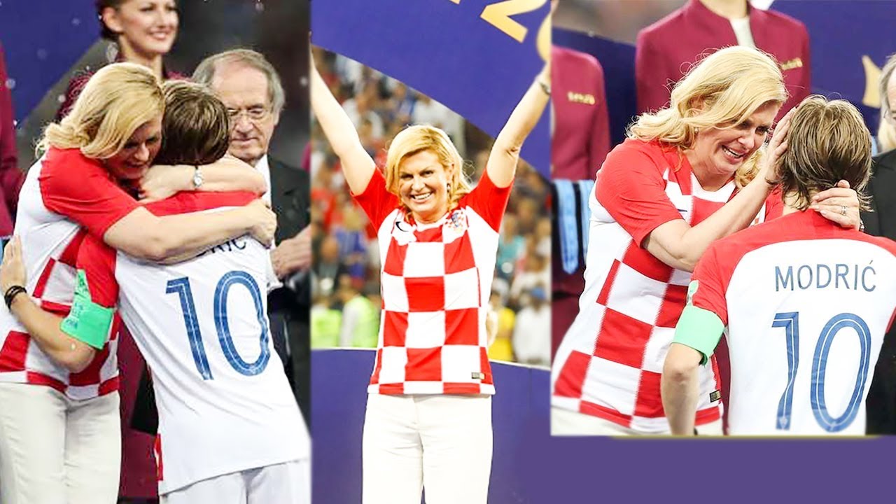 Croatian President Support football most beautiful Moment | Kolinda Grabar Kitarović