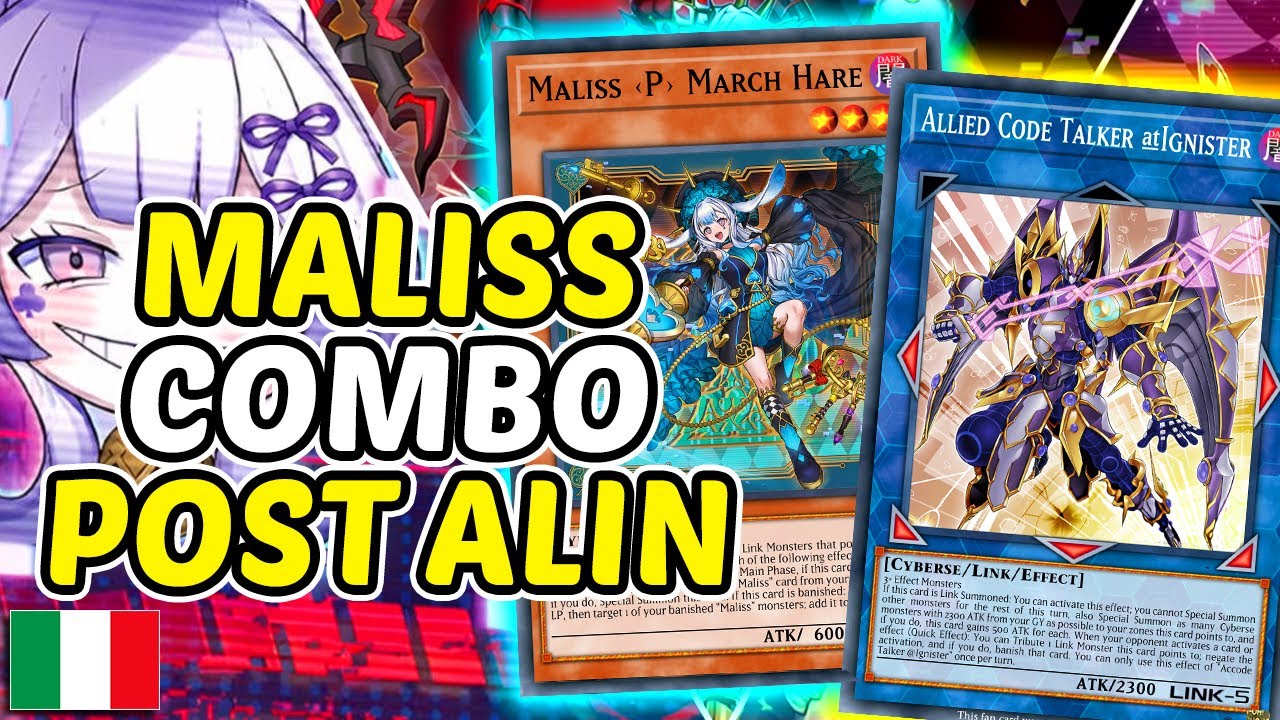 [ITA] Maliss Combo Tutorial Dopo Alliance Insight con i Supporti Ignister! Post ALIN  • Yu-Gi-Oh TCG