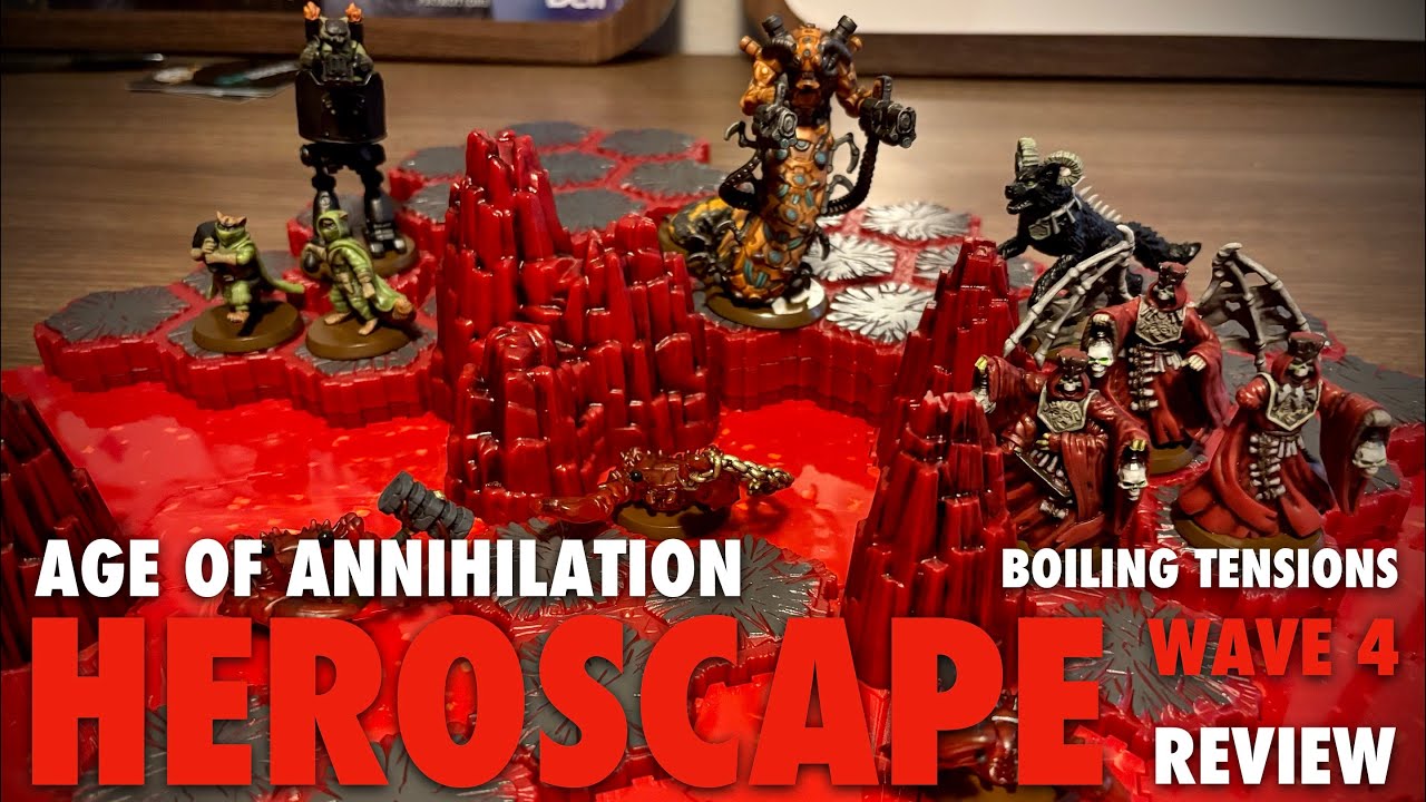 Heroscape Age of Annihilation- Boiling Tensions Wave