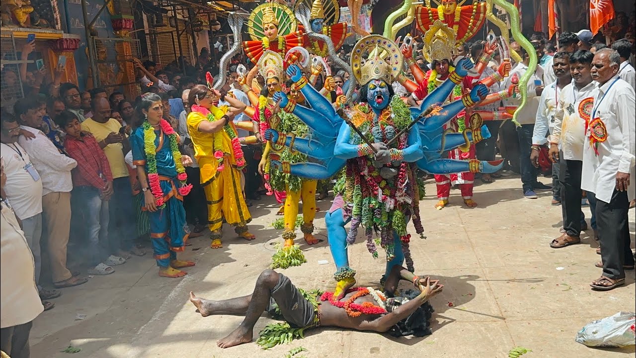 Kalika Dance at Bonalu 2023 | Kali Mata Dance at Hyderabad Bonalu 2023 | Secunderabad Bonalu 2023