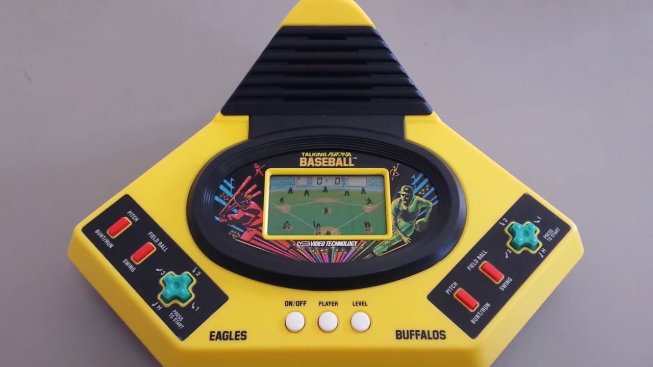 ELECTRONIC TALKING BASEBALL GAME!!