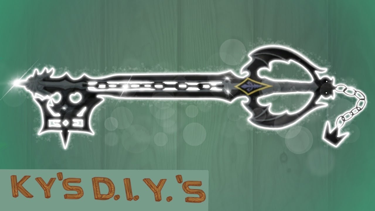 How to make an Oblivion Keyblade: From Kingdom Hearts