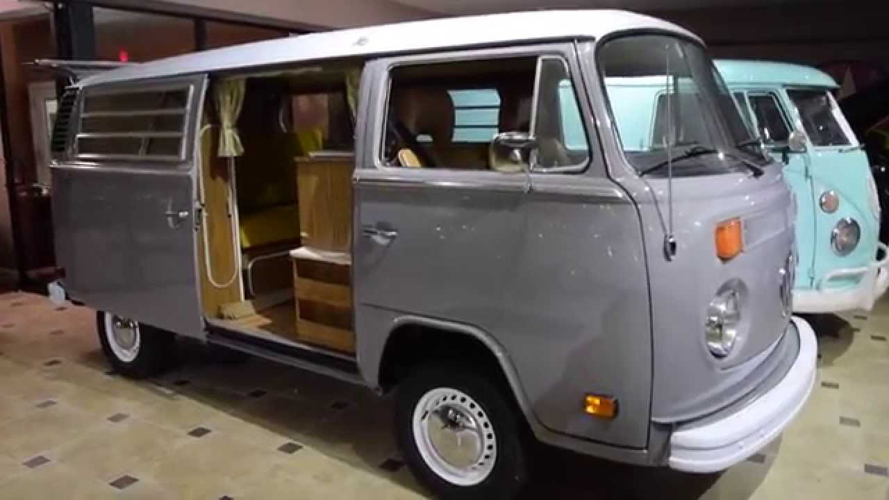 Walk Around & Start 1973 VW Bus #2375