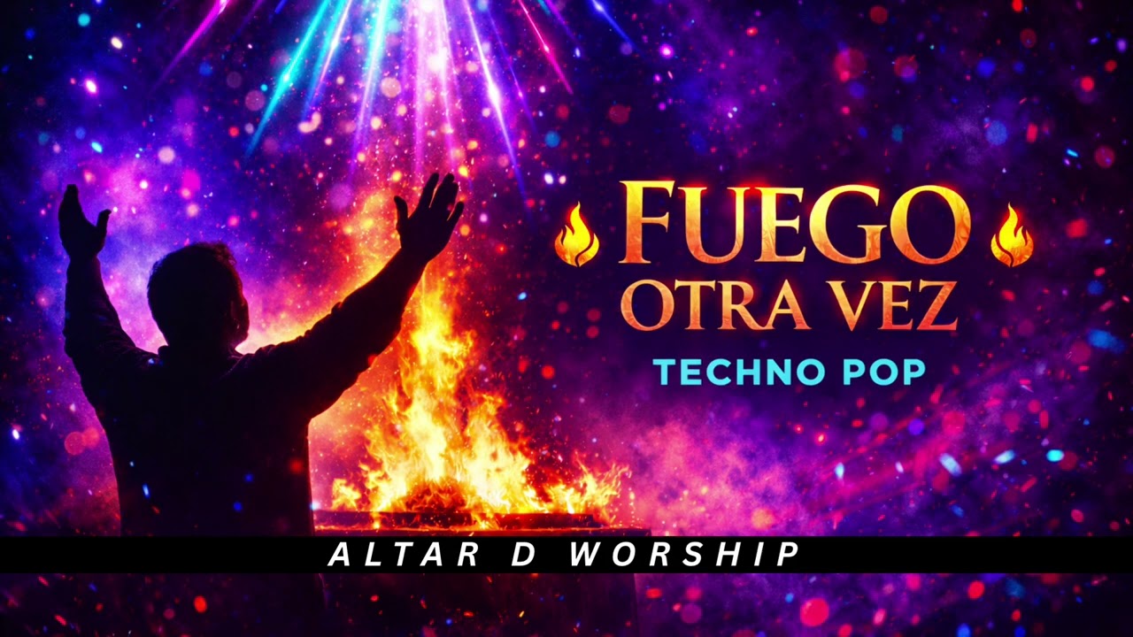 Fuego otra vez (Techno Pop 2026) | Altar D Worship | Música Cristiana 