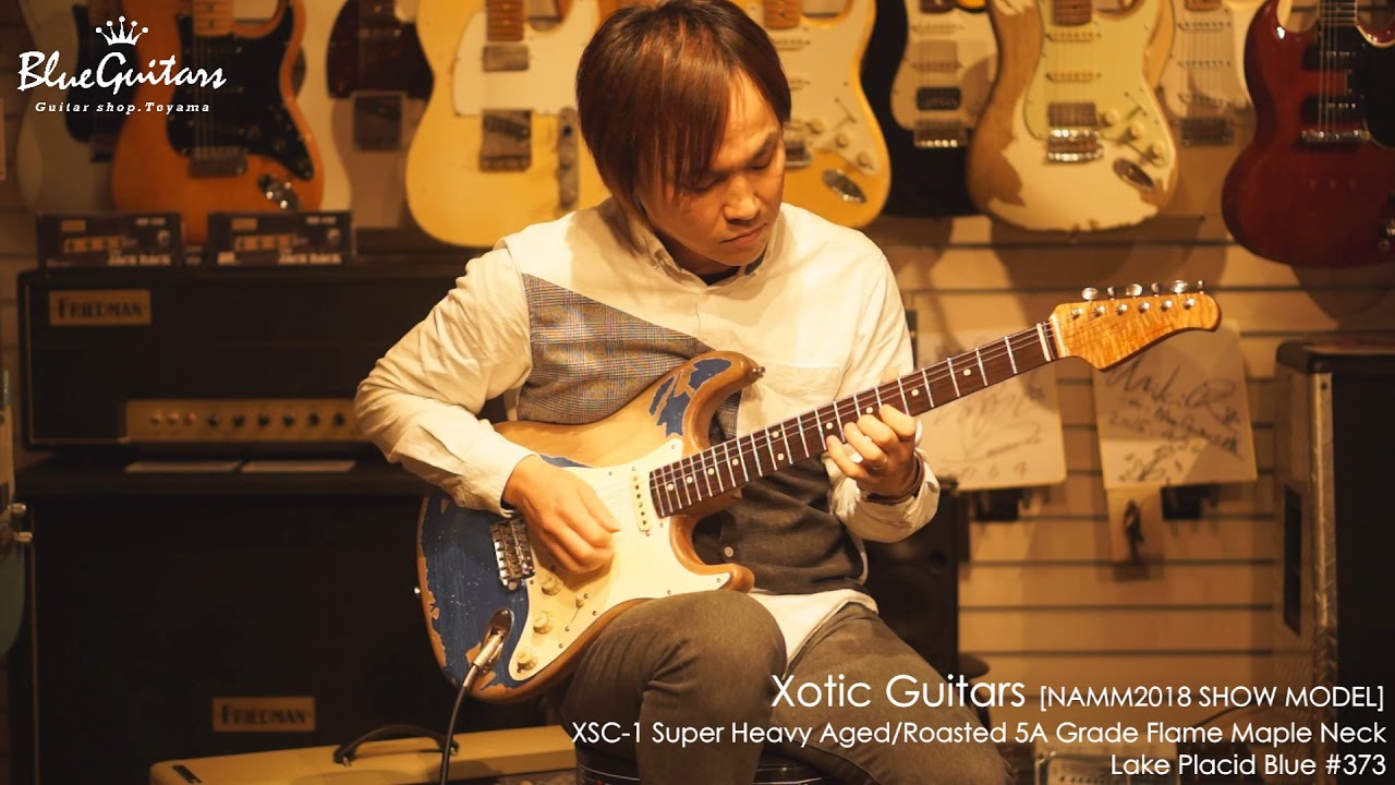 Blue Guitars - Xotic/XSC-1 LPB#373/Super Heavy Aged/Roasted 5A Flame Maple Neck[NAMM2018 Show Model]