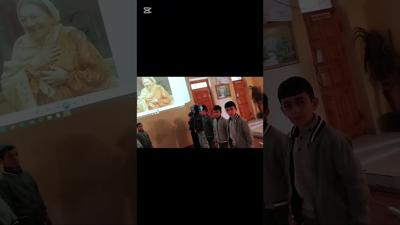 Şagirdlərin gözündə Nəsibə xanım Zeynalova #school 