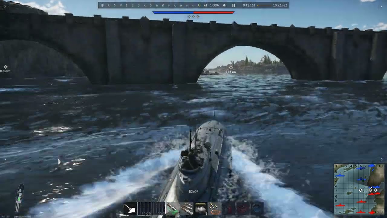 Motor Torpedo Boat (G5) vs Destroyers in Naval Battle.