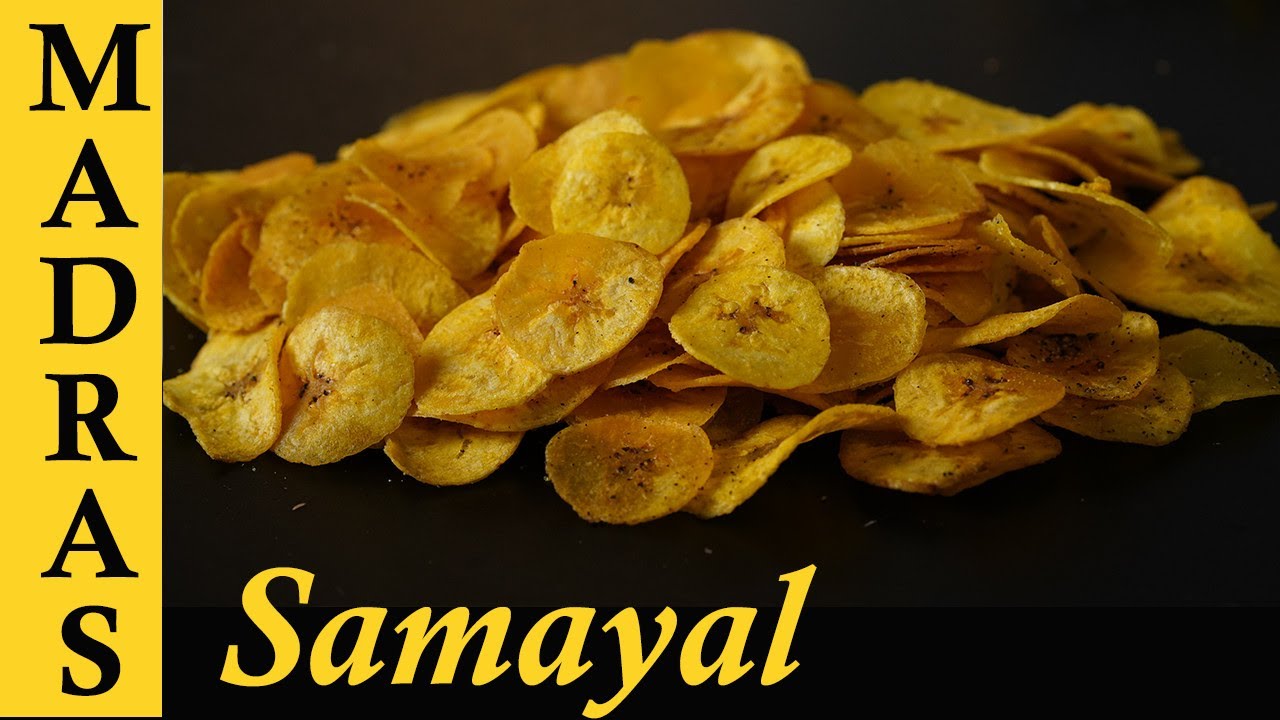Banana Chips Recipe in Tamil | How to make Banana Chips | Kerala Banana Chips Recipe