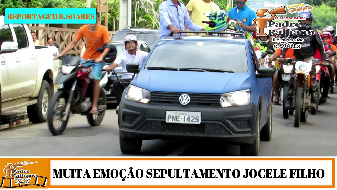 Muita Emo&ccedil;&atilde;o Sepultamento Jocele Filho