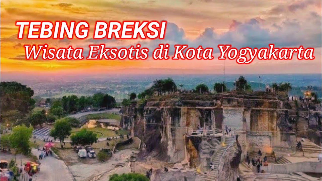 Ayo kunjungi dan nikmati pesona wisata eksotis  tebing breksi di kota yogyakarta