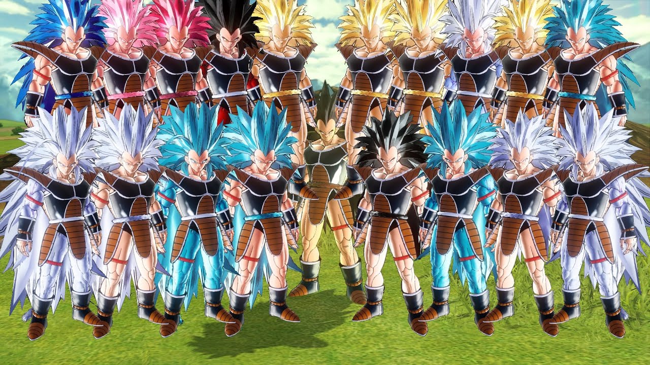 Raditz (18 Transformations) V3 - Dragon Ball Xenoverse 2 Mods