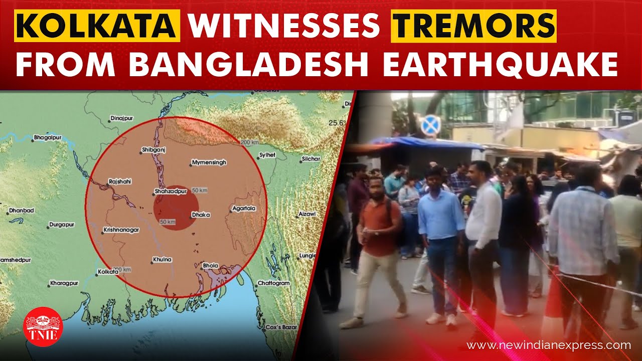 5.7 earthquake shakes Bangladesh, tremors felt in West Bengal