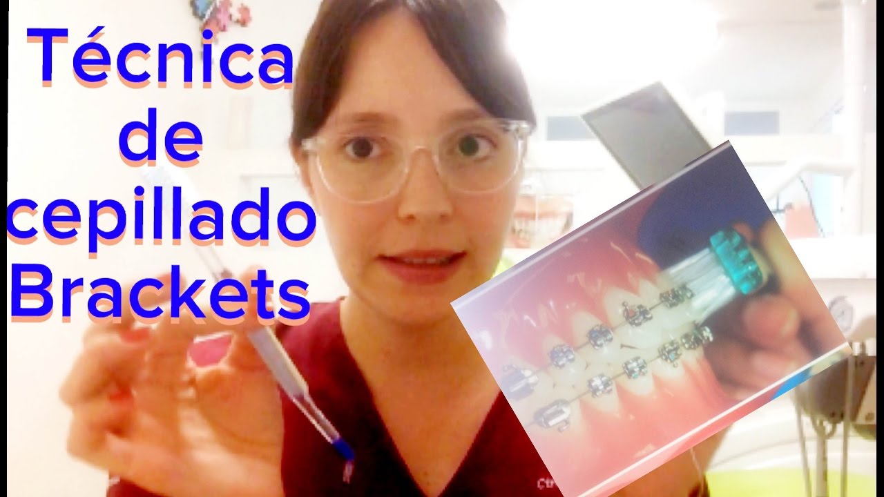 Técnica de cepillado y uso de hilo para BRACKETS