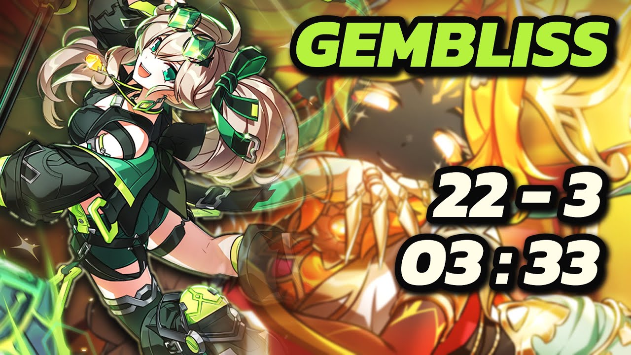 [엘소드/Elsword INT] Gembliss | Spirit Lord's Temple [22-3] | 3:33
