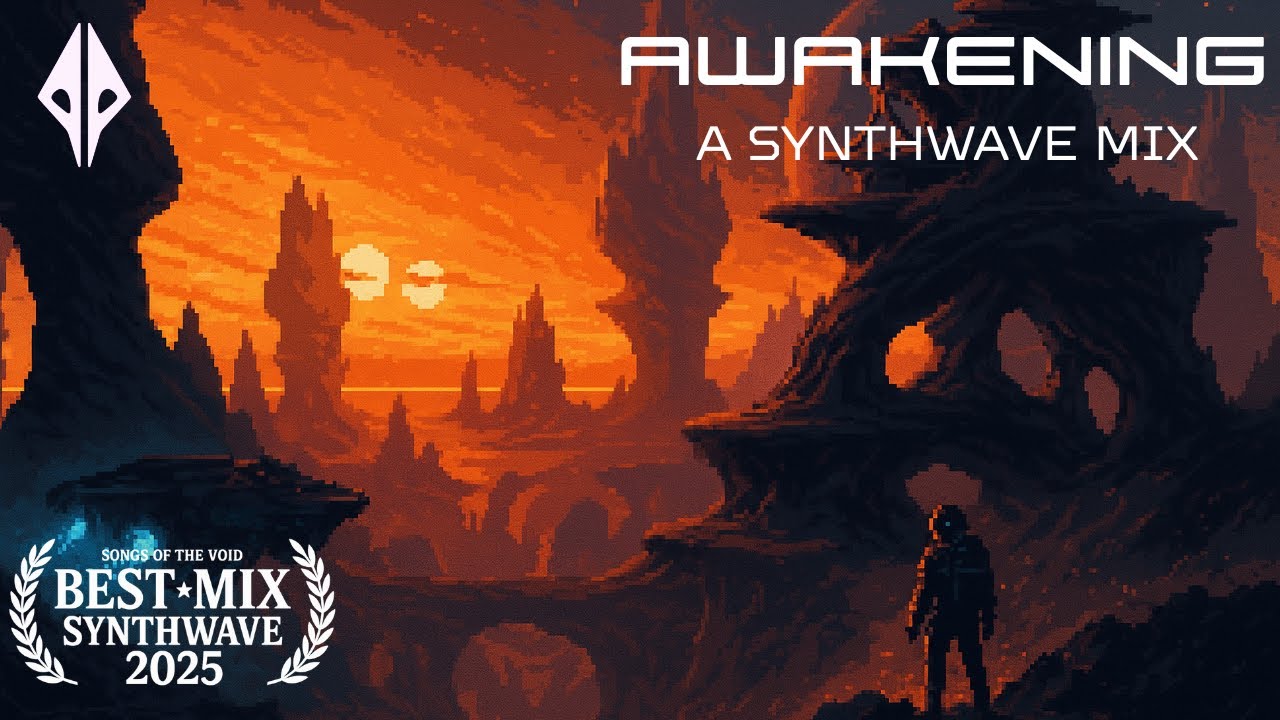 A W A K E N I N G – Synthwave Mix for Deep Focus | Stellaris OST Inspired [Focus • Work • Study]