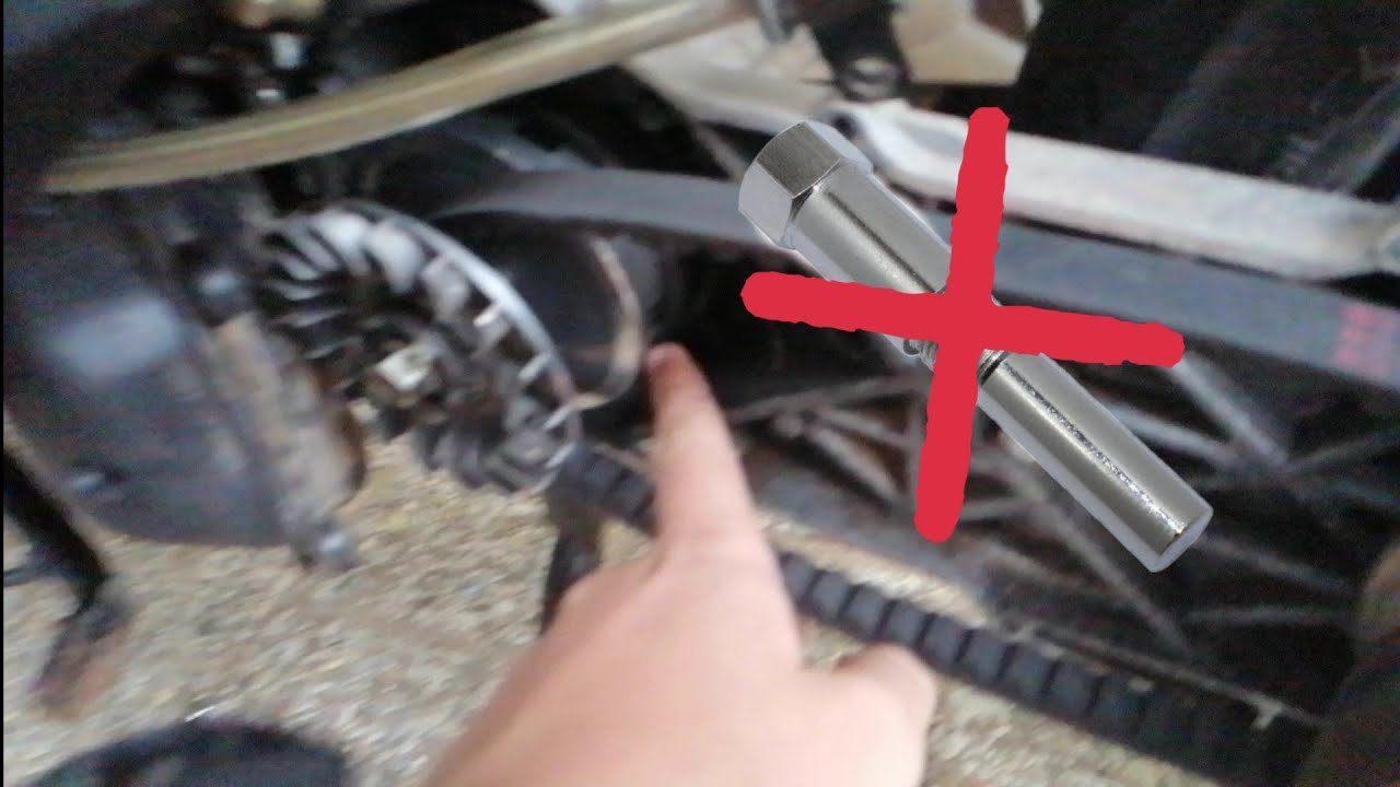 Comment démonter un vario sans bloque piston