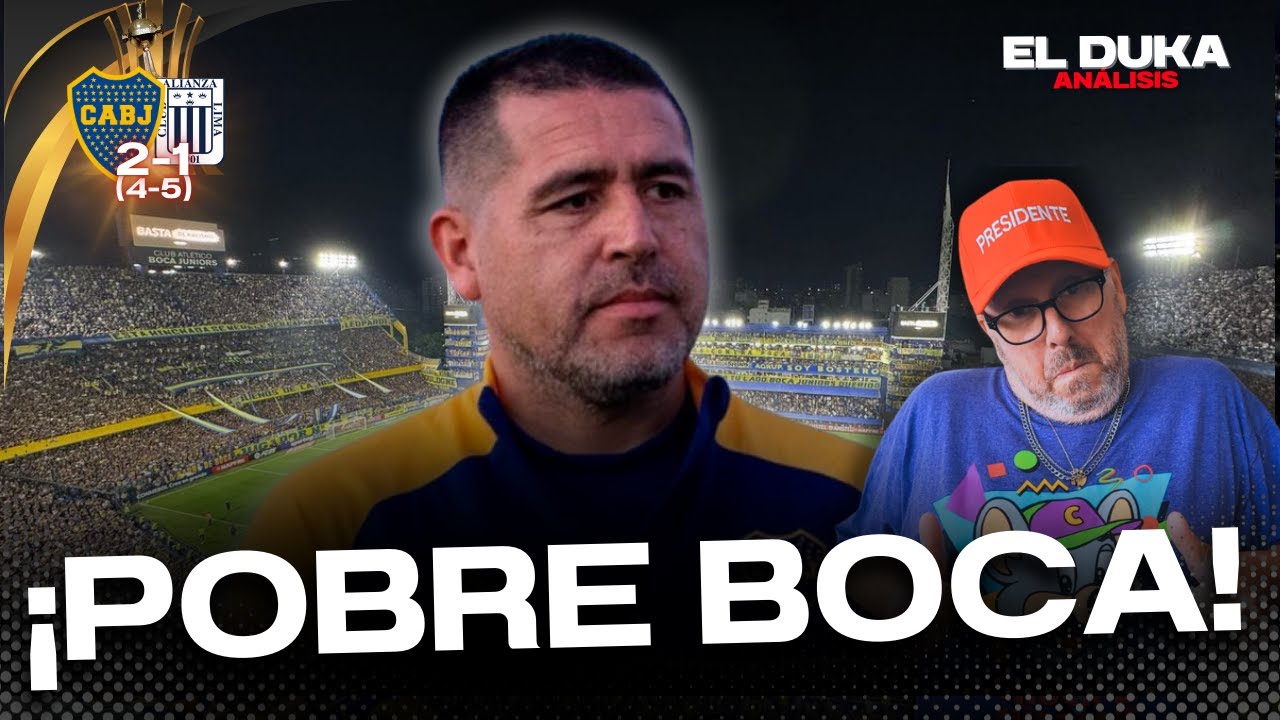 ¡POBRE BOCA! - Boca Jr vs Alianza Lima (2-1) (4-5) - ELDUKA