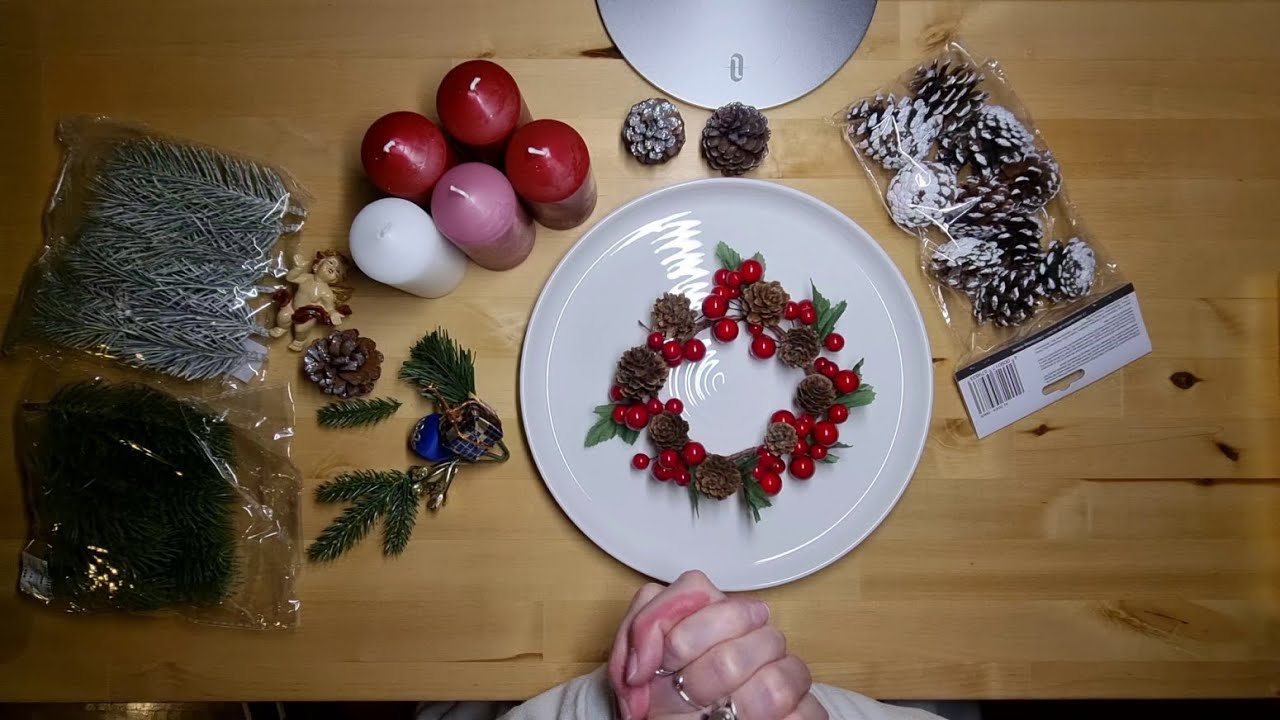 Adventskranz DIY