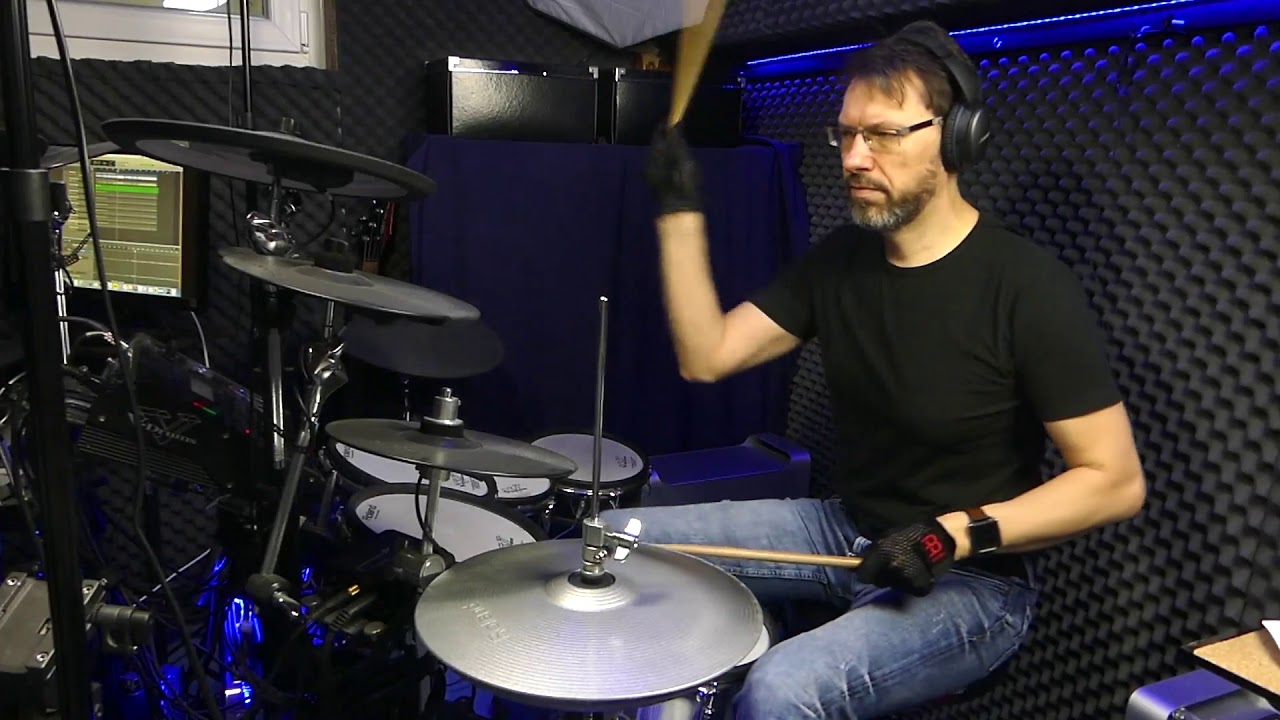 The Police - Roxanne - Drum Cover Roland TD-30