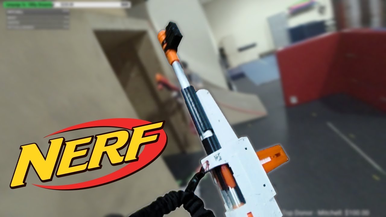 CQB Nerf Gameplay #60 - Taking the High Ground