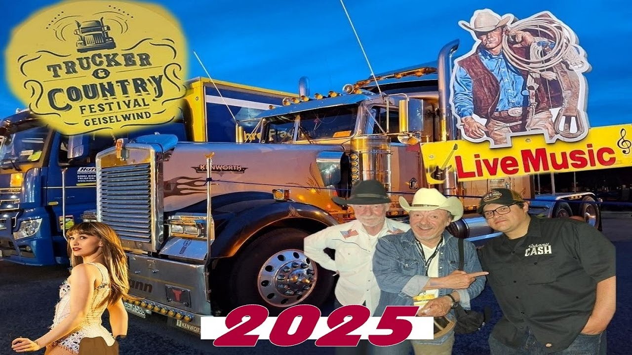 Trucker- & Country Festival Geiselwind 2025 DOKU | Marlon Unterwegs TRUCKS COUNTRYMUSIC & DOSENBIER