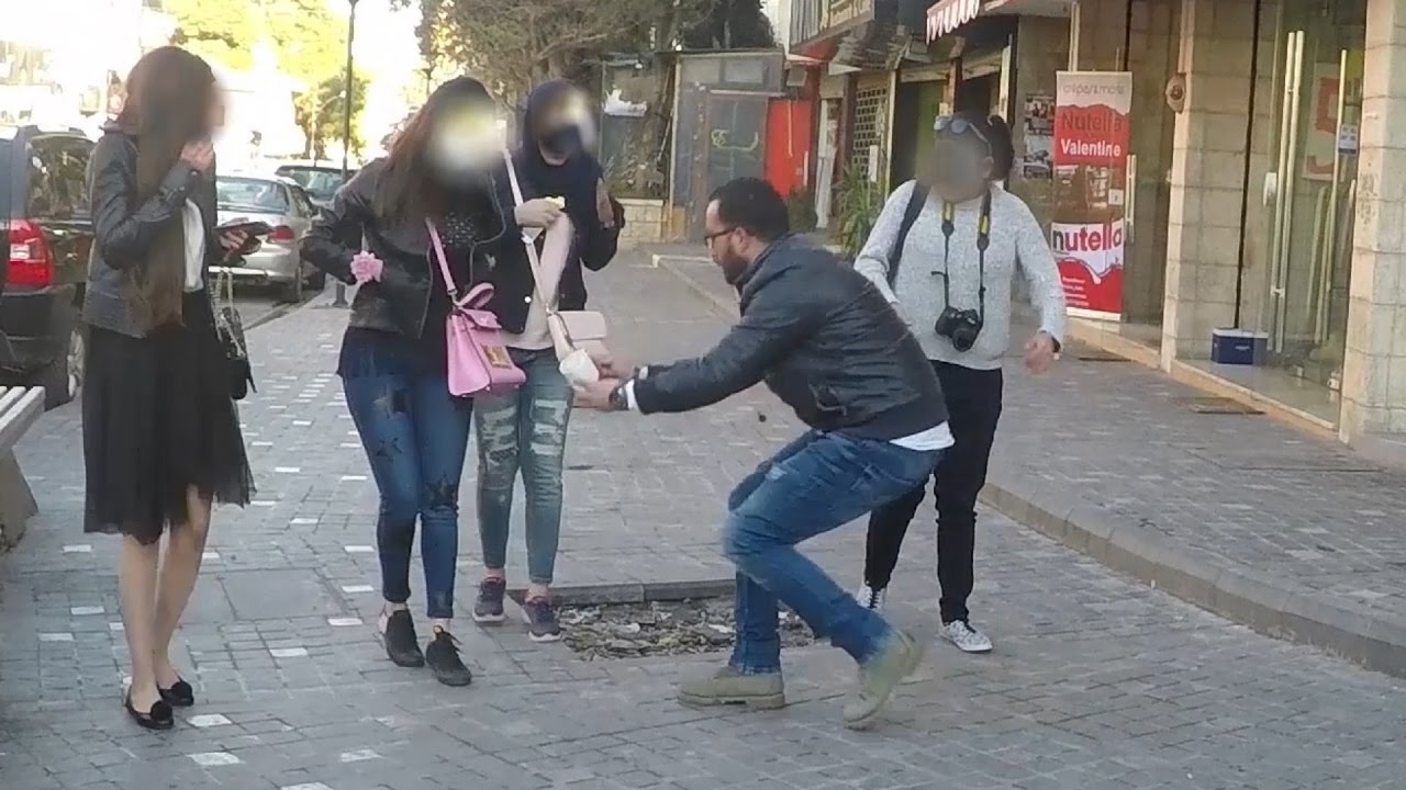 مقلب  رمي القهوة على الناس في الاردن | Thrown Coffee Prank