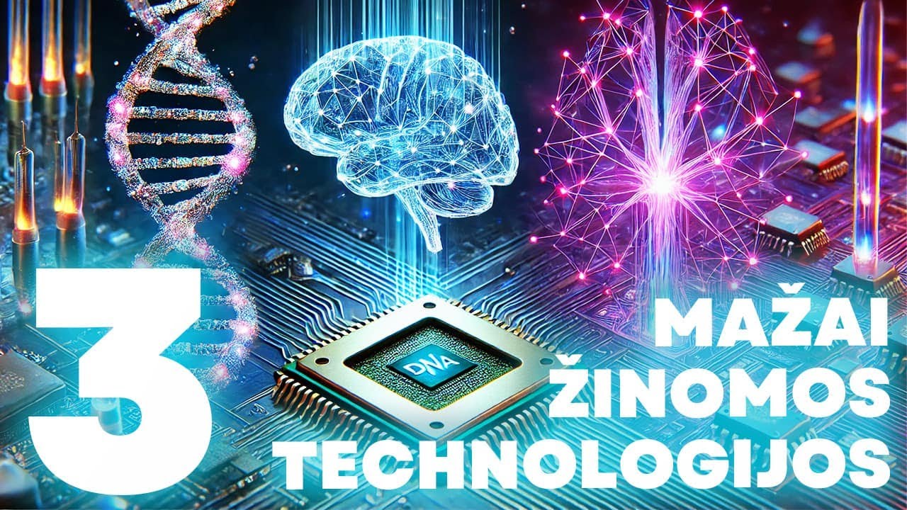 3 MAŽAI ŽINOMOS TECHNOLOGIJOS, KURIOS GALI TAPTI MŪSŲ KASDIENYBE