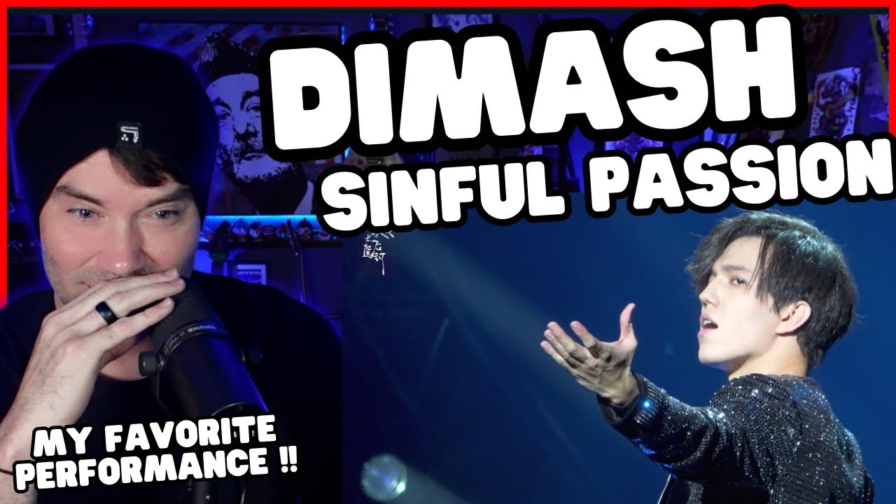 Metal Vocalist Reacts - Dimash Qudaibergen - Sinful Passion 迪玛希 Димаш Кудайберген, 22/03 Moscow