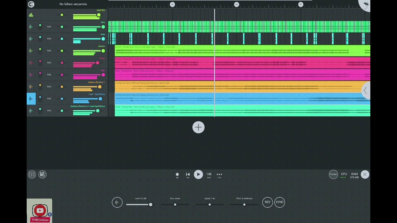 🎹 🎧 Secuencia multitrack - Nunca Falla - Wesley Ruiz
