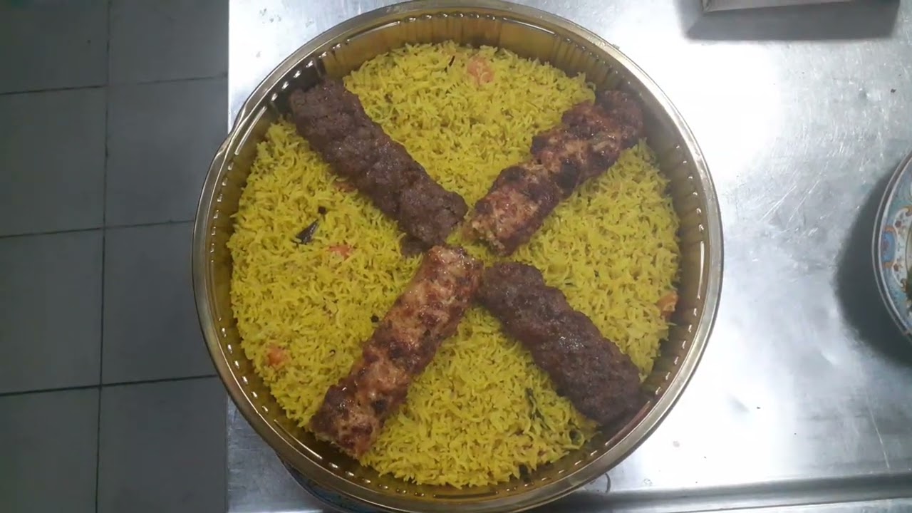 kebab with rice#turkishfood 