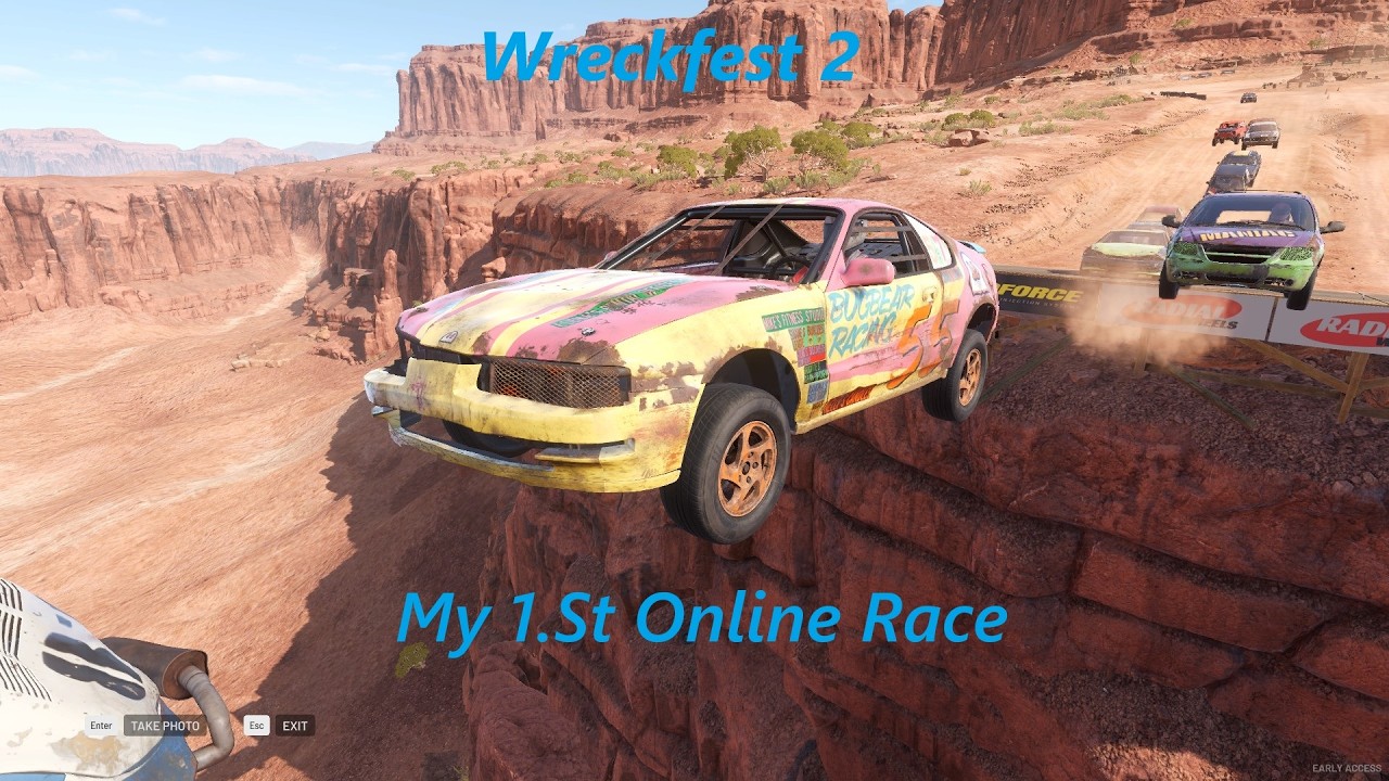 Wreckfest 2 (My 1.St Online Race)