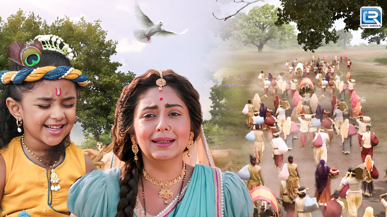 गोकुल वासियों ने गोकुल छोड़कर वृन्दावन जाने का निर्णय क्यों लिया ? | Yashomati Maiyya Ke Nandlal |EP