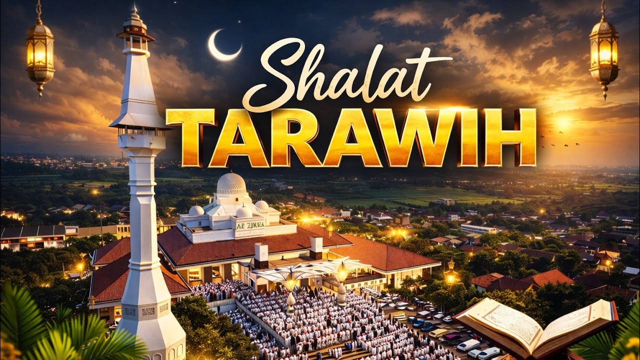 SHALAT TERAWEH 28 RAMADHAN AZ ZIKRA MOSQUE 🇮🇩