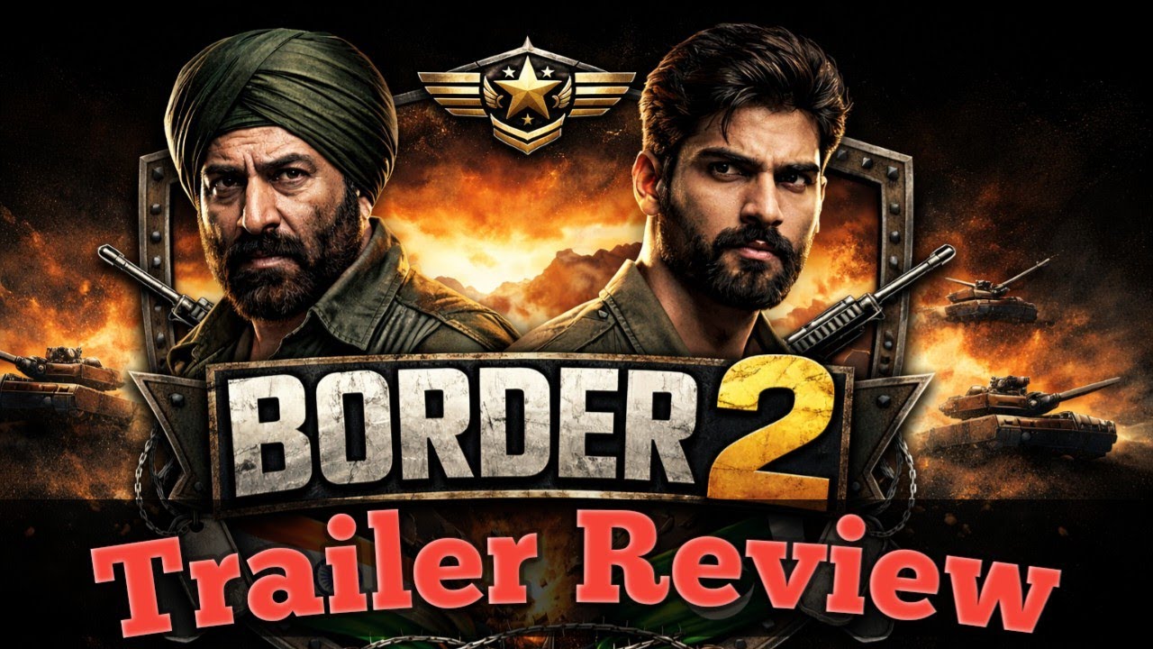 Border 2 Trailer Review | Sunny Deol | Varun Dhawan | Ahan S | Diljit D | Sk Mandal03