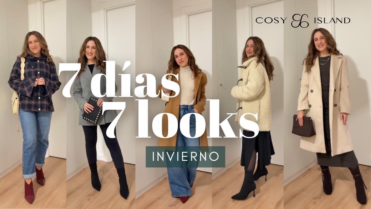 LOOKS PARA TODA LA SEMANA (REALES Y MUY CÓMODOS) CON ZAPATOS DE COSY ISLAND I 7 DÍAS, 7 LOOKS 🤎