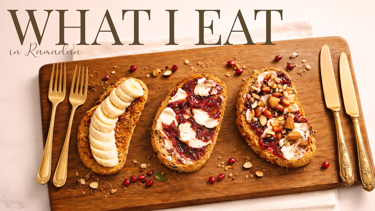 What I Eat for Sehri | Healthy & Nourishing Ramadan Suhoor Ideas