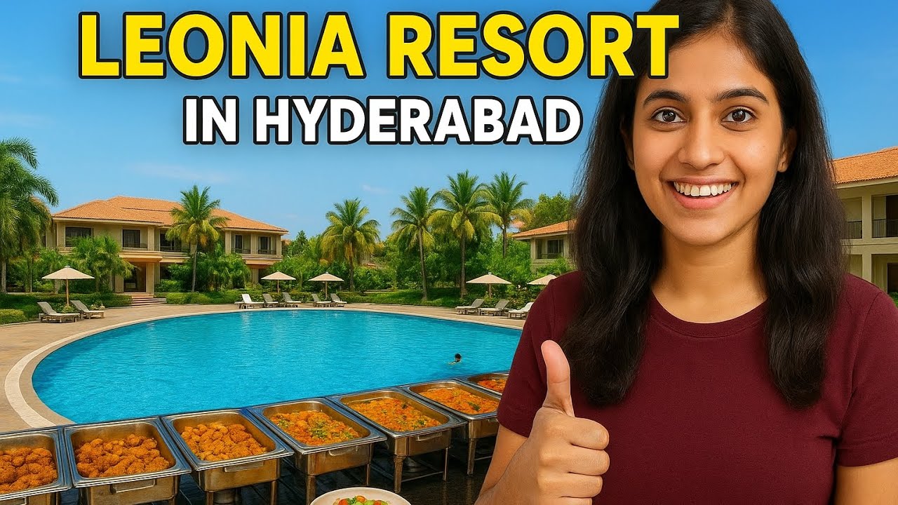 My Resort Tour Vlog Hyderabad || Leonia Resort || Telugu Vlog