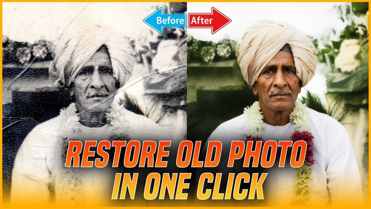 Restore Old Photos In One Click With AI Formula Best Ai Software