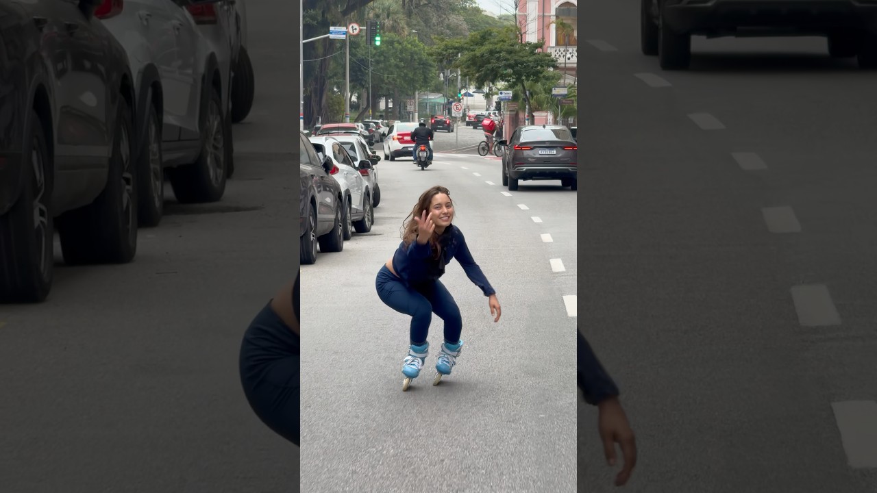 Liberdade pelas ruas de Florian&oacute;polis! #patins #patinadora #roller #skates #rollerblading